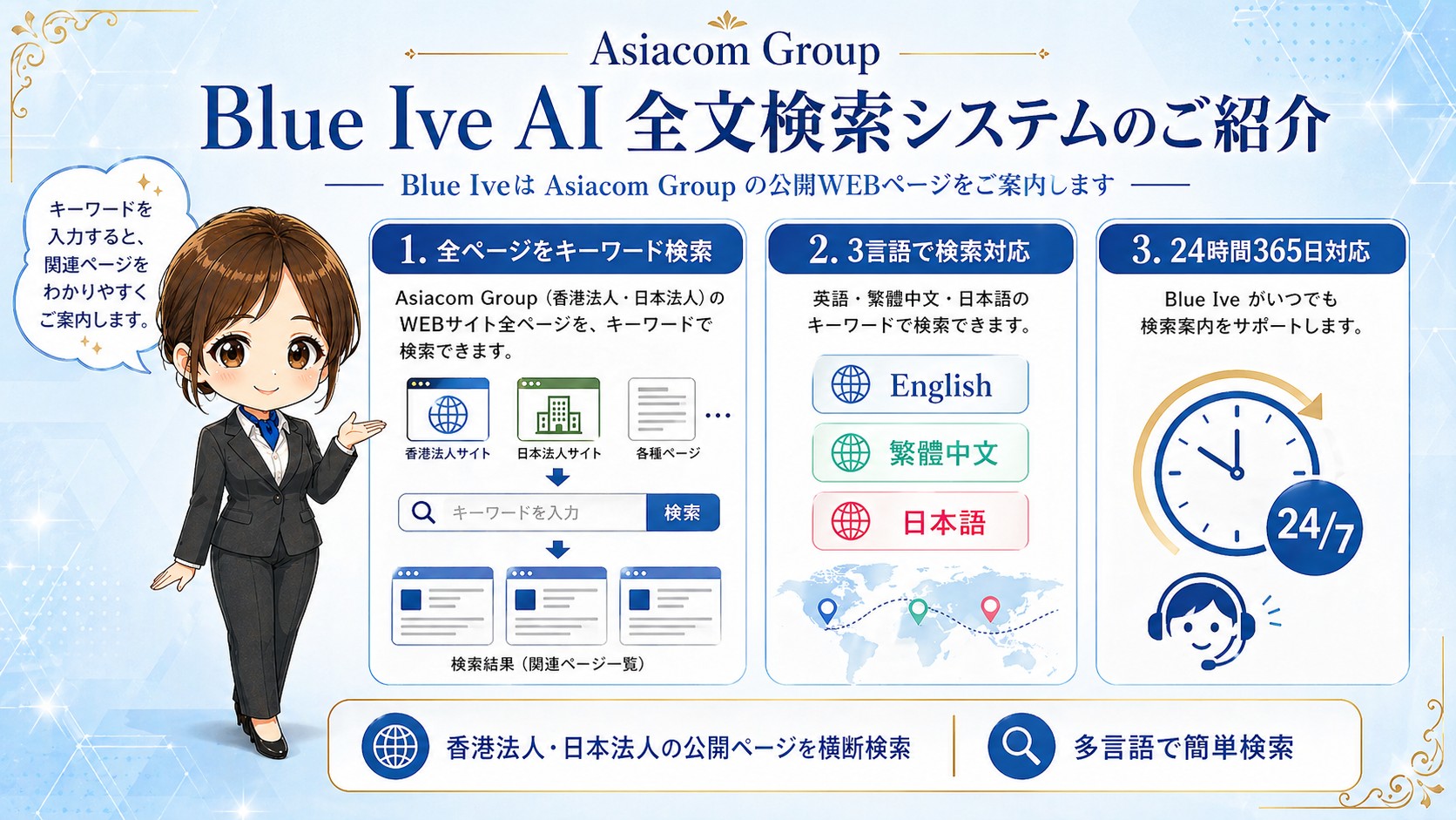 Blue Ive AI全文検索システム